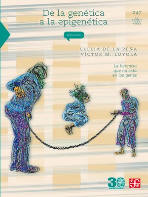cover image of De la genética a la epigenética